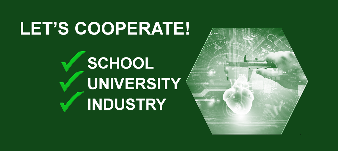 Let's collaborate with the Institute of Materials and Biomedical Engineering