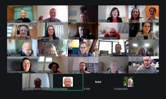 Udział w posiedzeniu Sekcji Biomechaniki Komitetu Mechaniki Polskiej Akademii Nauk.